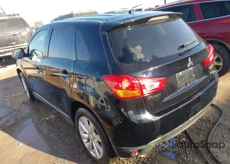 2015 Mitsubishi Outlander Sport Es z USA, uszkodzony, nr VIN 4A4AP3AU6FE014010